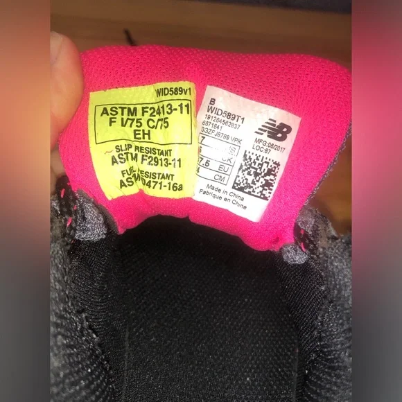 Women's New Balance 589v1 Industrial Composite Toe Work & Safety size 7B - Picture 9 of 14